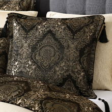 Monarch Yarn-Dyed Lurex Jacquard European Pillow Sham